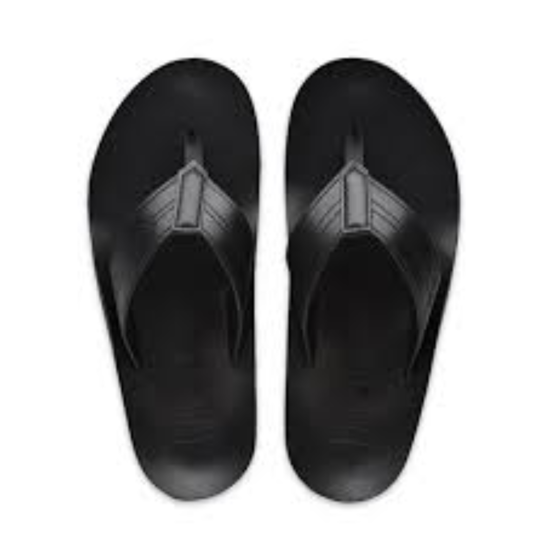 Durable Leather Flip Flops Casual Footwear
