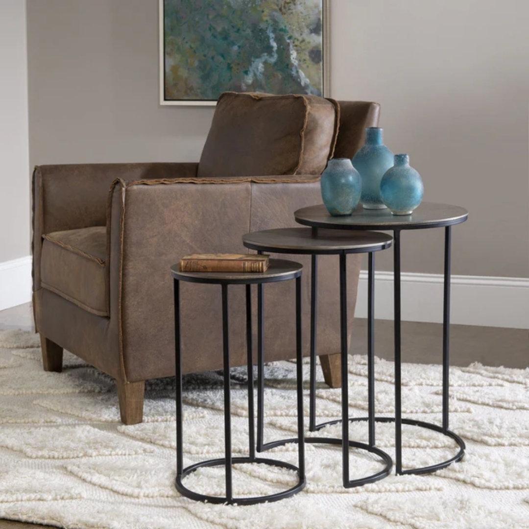 Erik Metal Nesting Tables Space-Saving USA