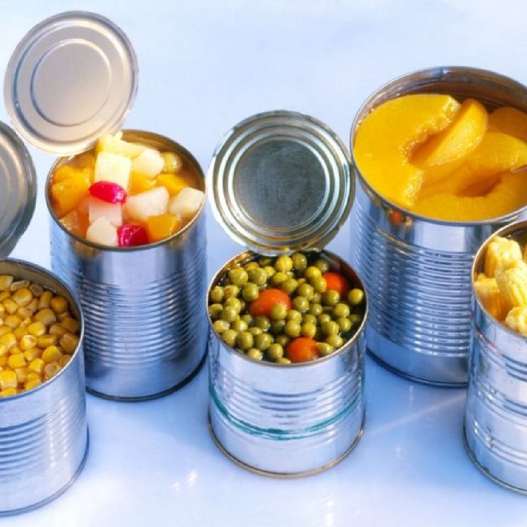Canned and Preserved Foods