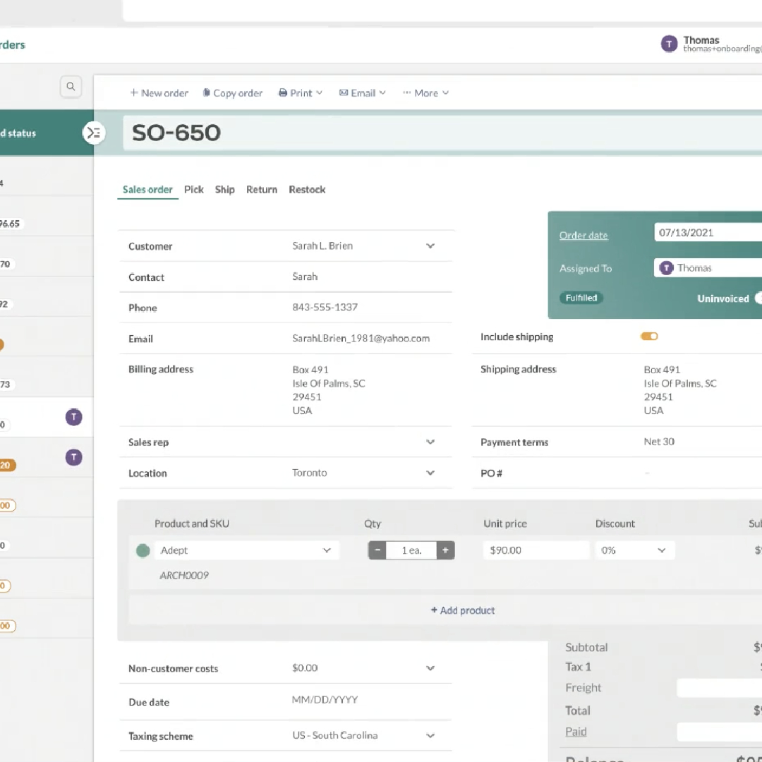 Inventory Management Software