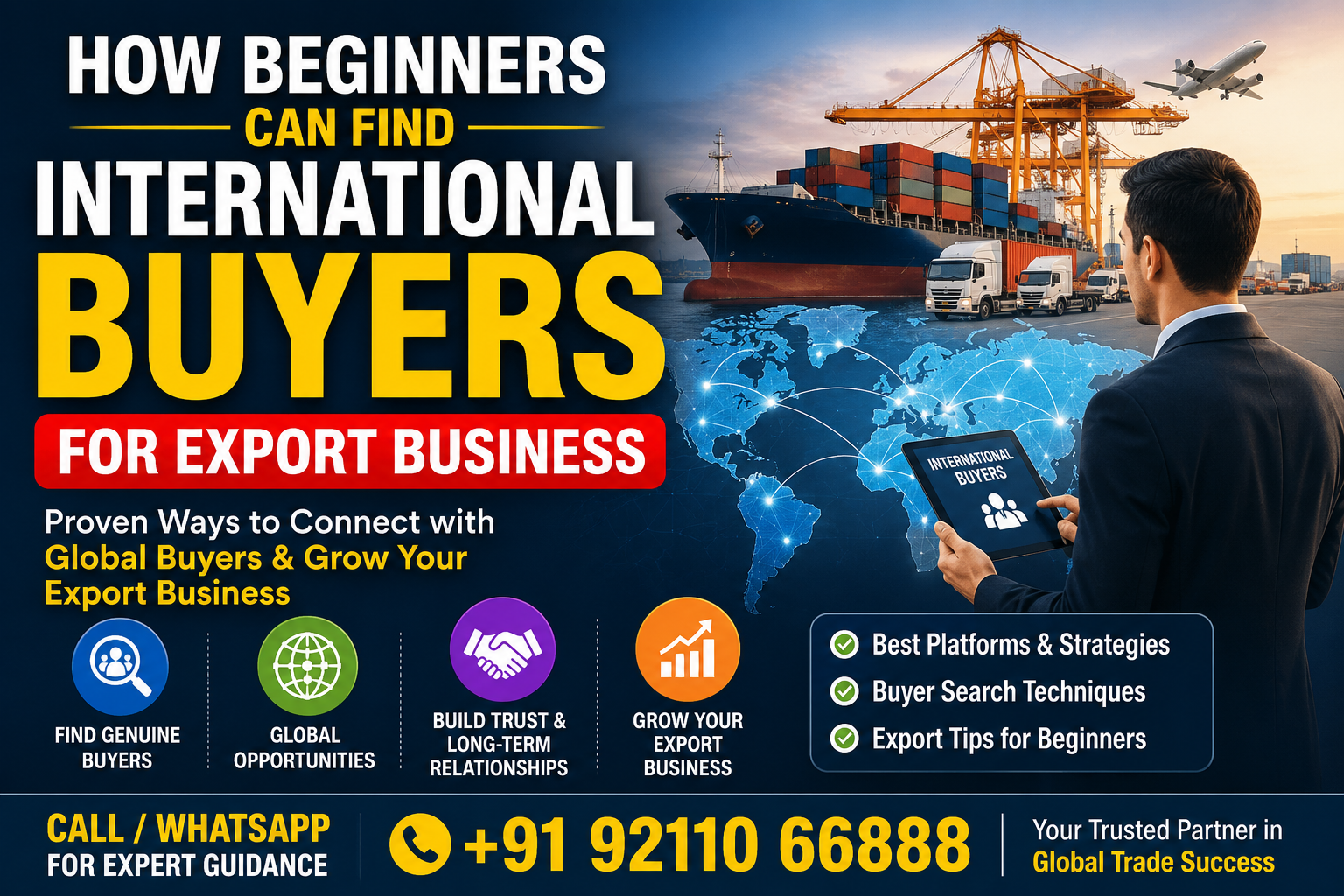 How Beginners Can Find International Buyers for Export Business