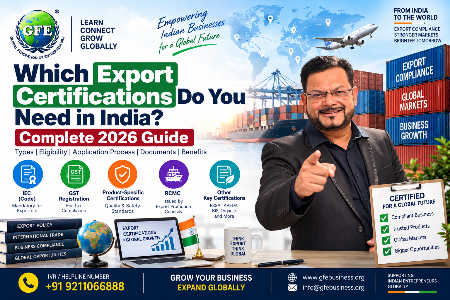 Which Export Certifications Do You Need in India? Complete 2026 Guide