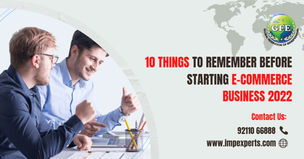 10 Things To Remember Before Starting eCommerce Business 2022