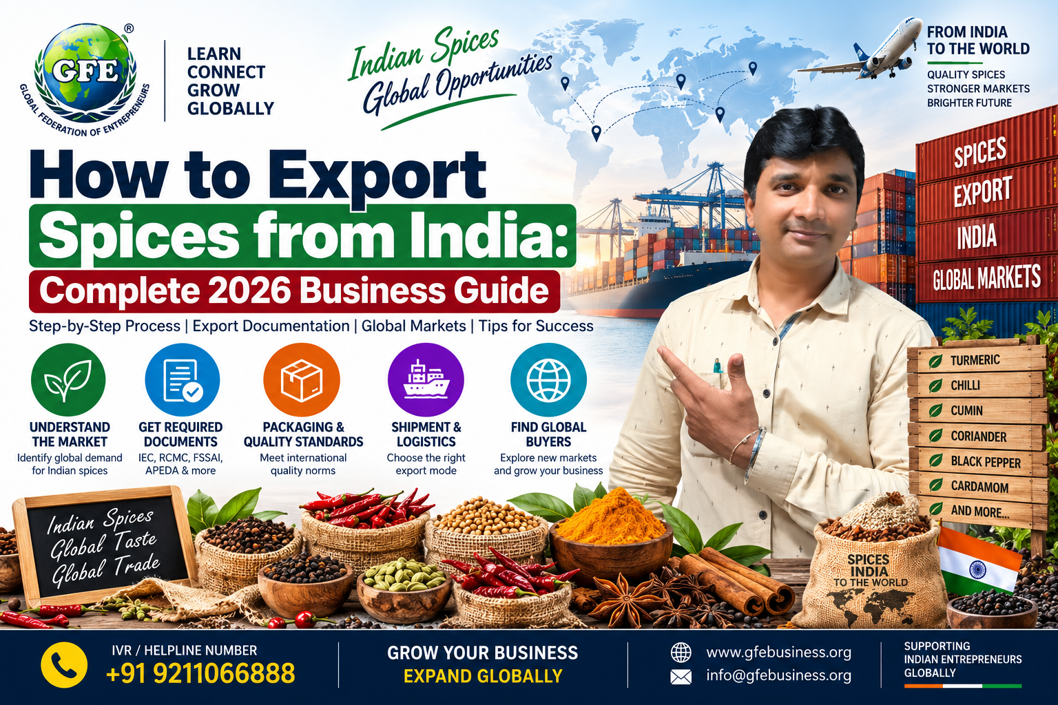 How to Export Spices from India: Complete 2026 Business Guide