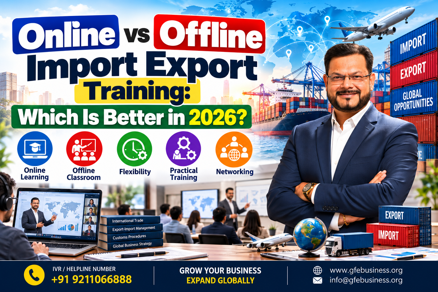 Online vs Offline Import Export Training: Which Is Better in 2026?