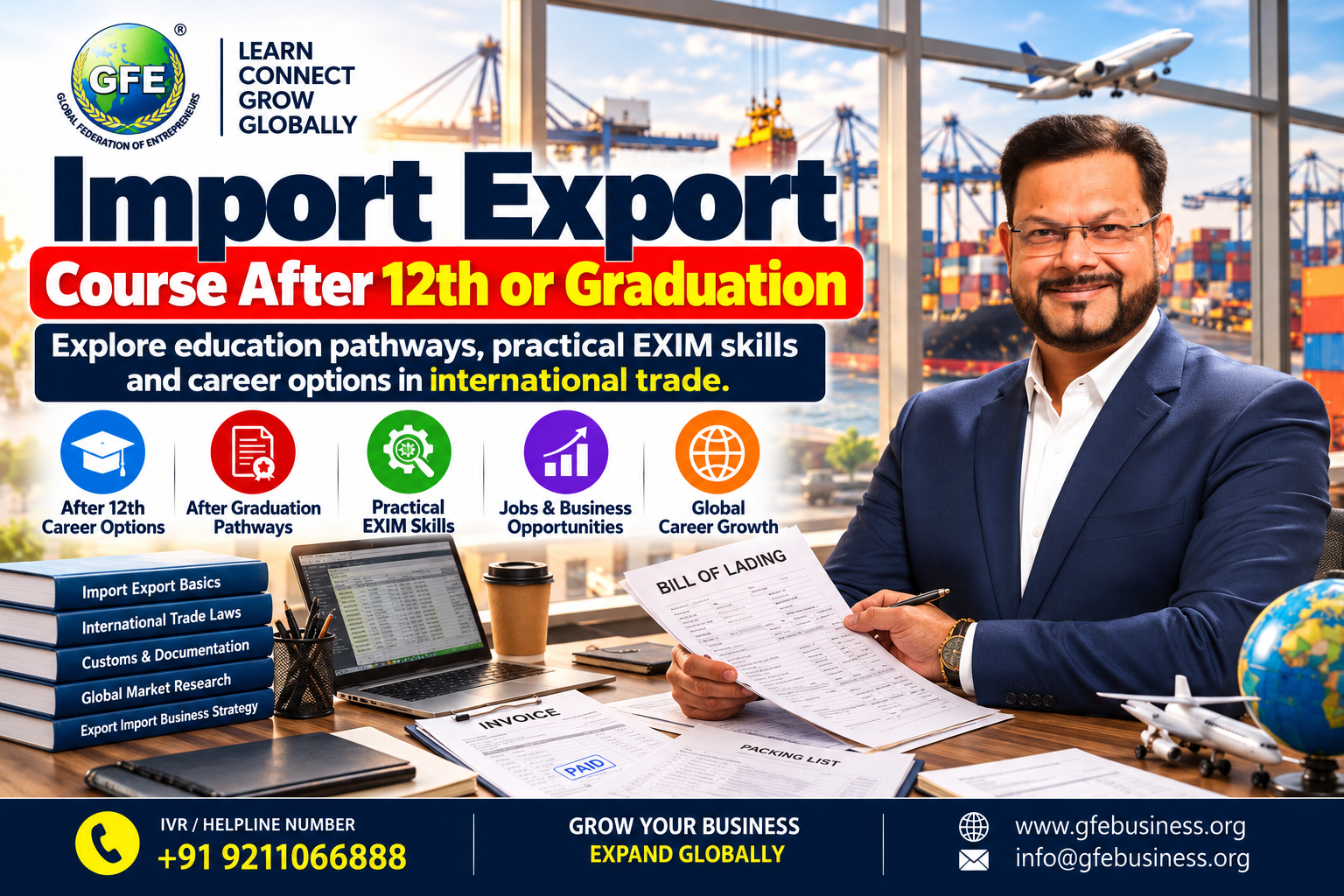 Import Export Training After 12th or Graduation: Career Guide 2026