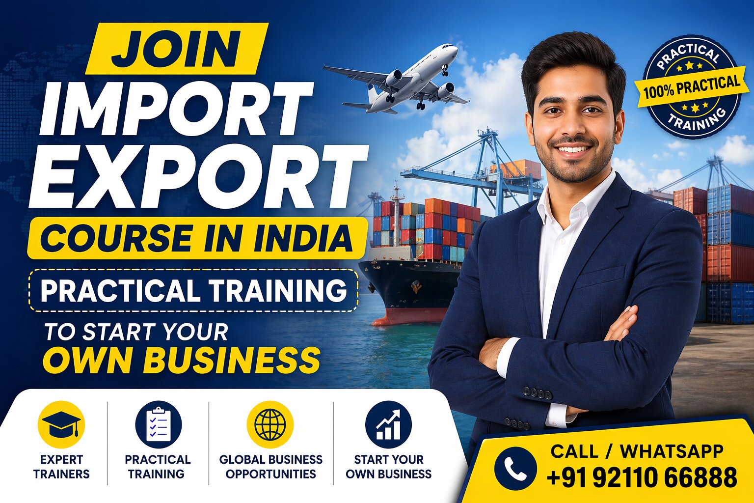 Join Import Export Course in India – Practical Training to Start Your Own Business
