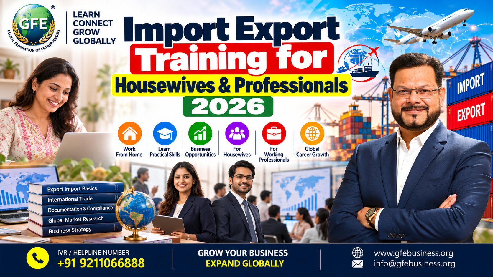 Import Export Training for Housewives & Working Professionals 2026