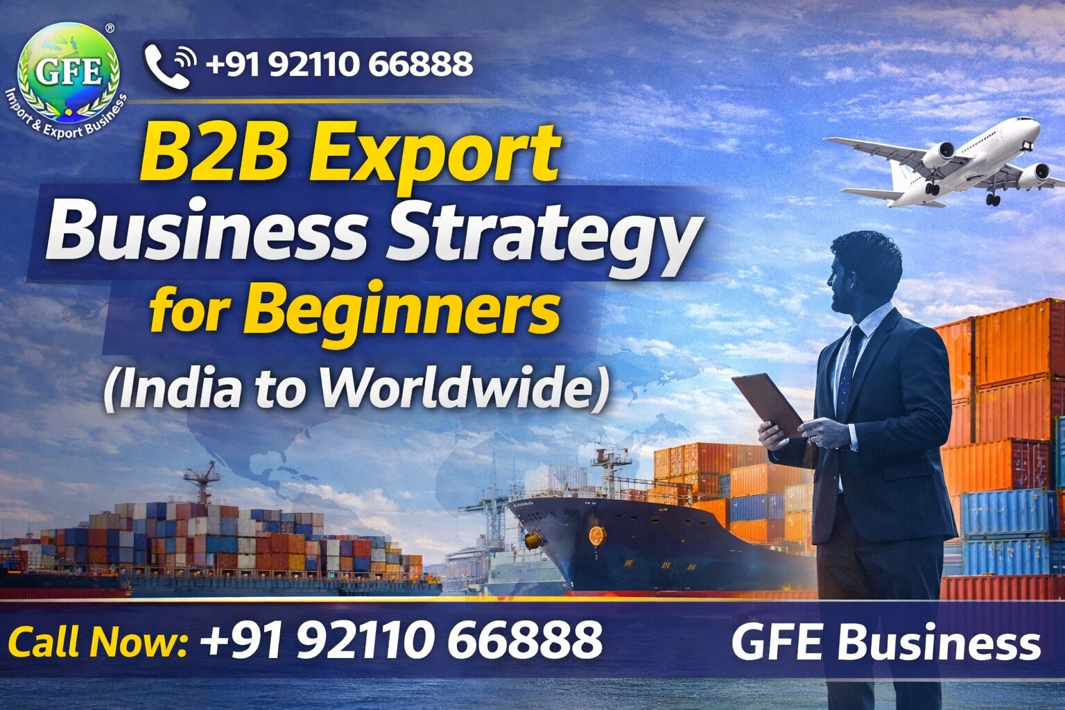 B2B Export Business Strategy for Beginners (India to Worldwide)