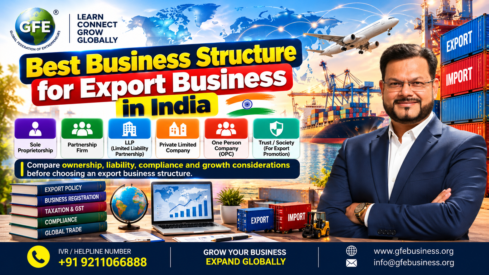 Proprietorship vs LLP vs Pvt Ltd for Export Business: Which to Choose?